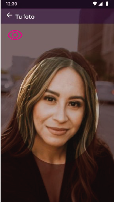 Reconocimiento facial en la app Nequi