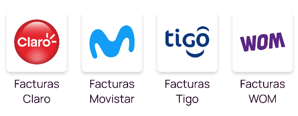 Facturas y recargas en la app Nequi