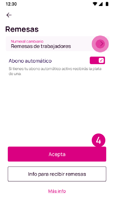 Pantalla de Remesas en la app Nequi