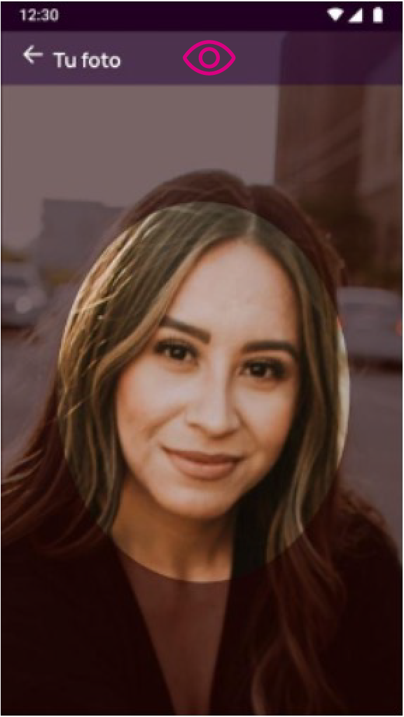 Pantalla tu foto en Nequi