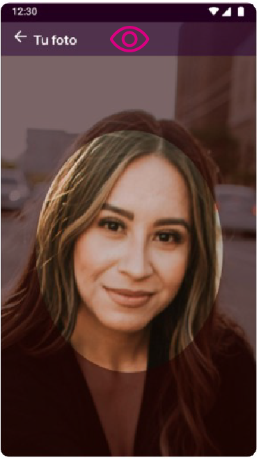 Reconocimiento facial en la app Nequi