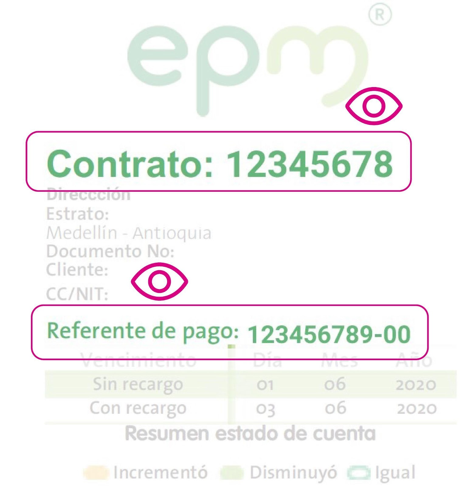 Pantalla referente de pago en Nequi