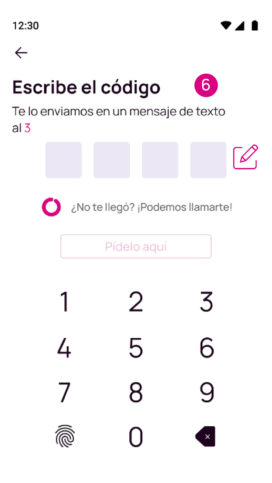 Escribe el código para crear Nequi