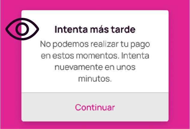 Error en la app Nequi de falla al hacer el pago con QR