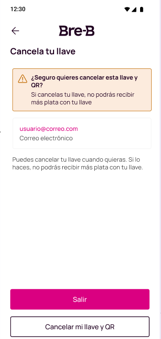 Pantalla cancelación llave personal.png
