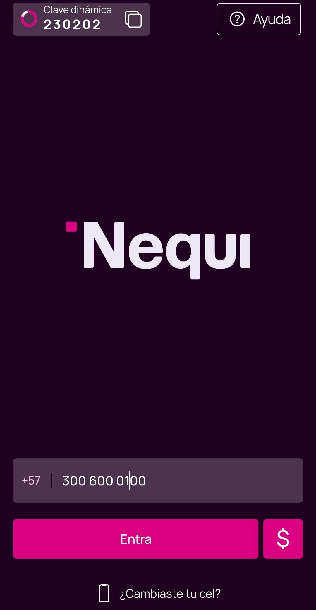 Entra a tu Nequi